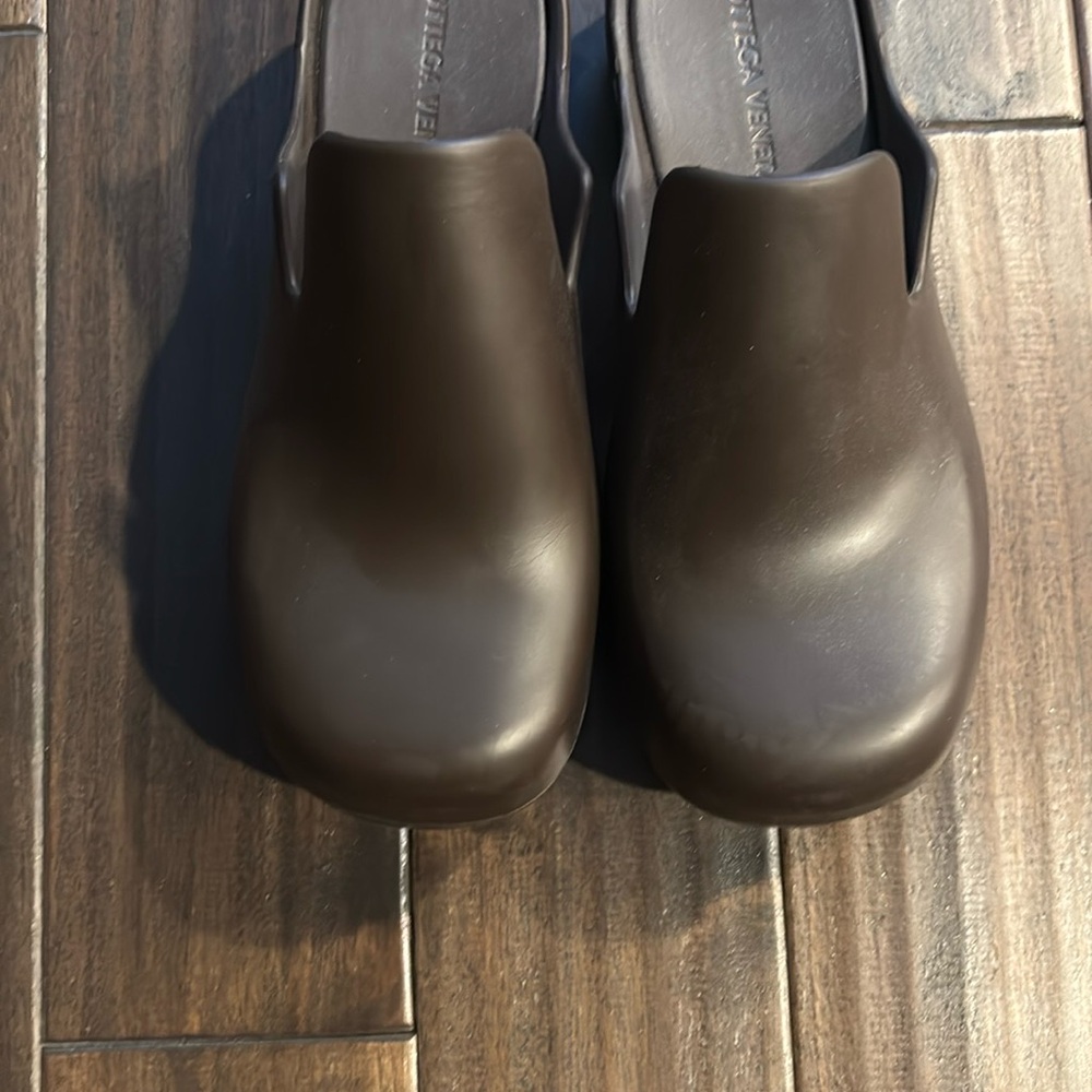 Bottega Veneta Flash Rubber Slipper color Liana size 43
